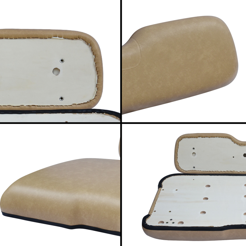 กอล์ฟคาร์ท ที่นั่งหน้าสํารองหมอน กอล์ฟคาร์ท ที่นั่งหมอน สําหรับ EZGO RXV Tan