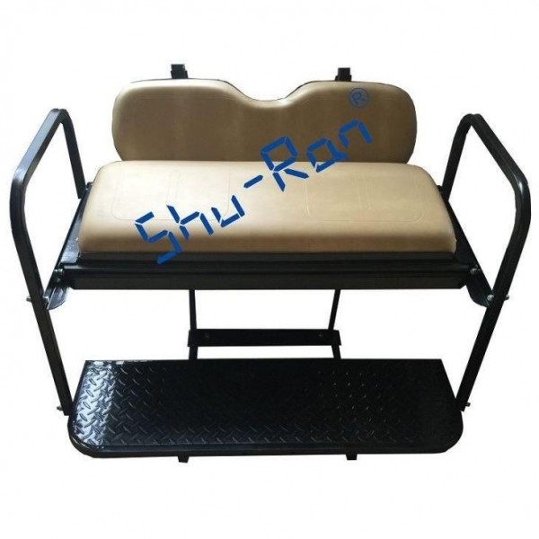 การติดตั้งง่าย หลัง Flip Back Seat Kit Accessories สําหรับรถกอล์ฟ EZGO TXT