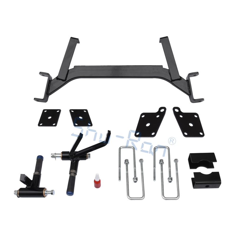 คาร์ทกอล์ฟ 5 นิ้ว Drop Axle Black Lift Kit สําหรับ EZGO TXT คาร์ทกอล์ฟ