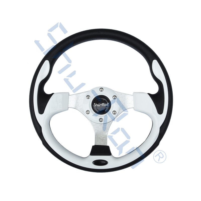 กอล์ฟคาร์ท GT รัลลี่ หมุนรถสีขาว พร้อมพับ PU สําหรับ คลับ คาร์, EZGO, และ Yamaha