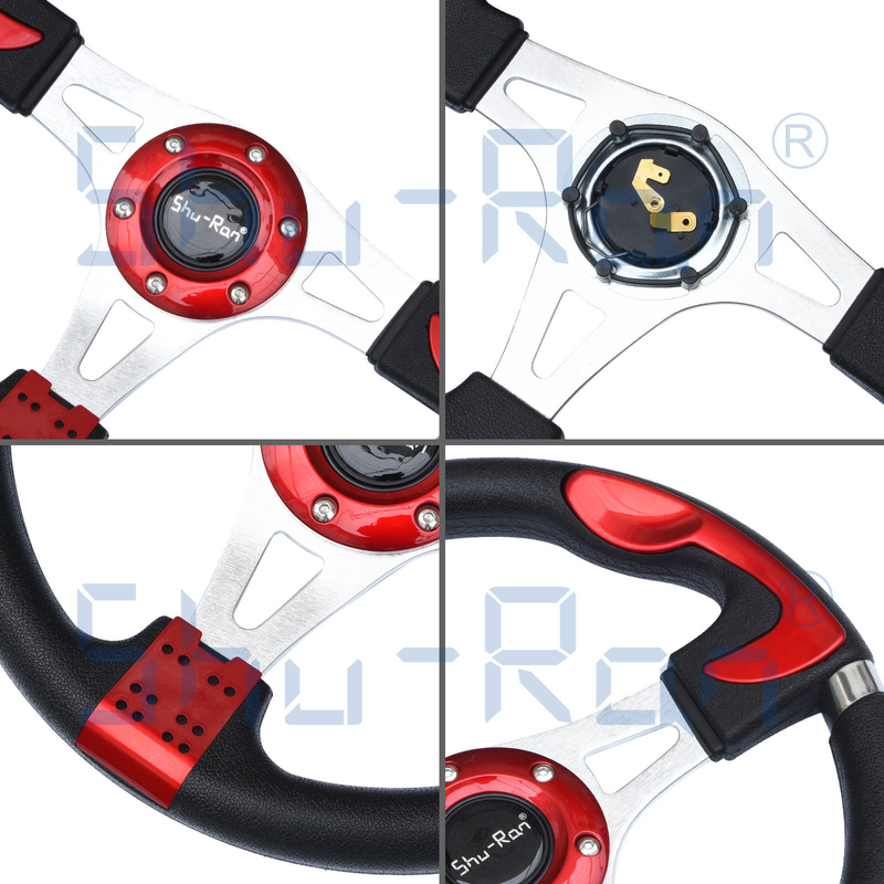 คาร์ตกอล์ฟ F1 สีแดง หมุนยนต์ที่กําหนดเองสําหรับรถสโมสร EZGO และ Yamaha